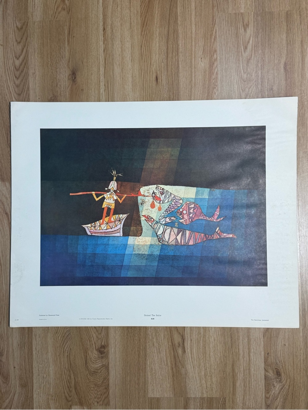 Paul Klee Sinbad The Sailor Art Print Shorewood Press Vintage
Poster